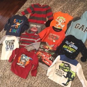 3T Boys long sleeve shirts and sweatshirts🧢🌼